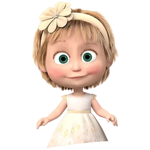 @Premium_Emojis_Telegram | Лето с Машей Без Текста стикер