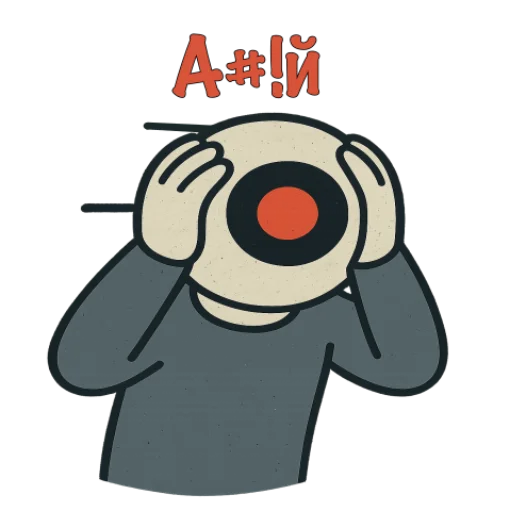  – стикер для Telegram