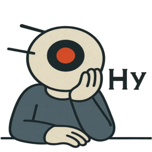  – стикер для Telegram