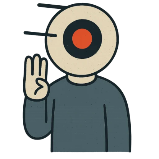  – стикер для Telegram