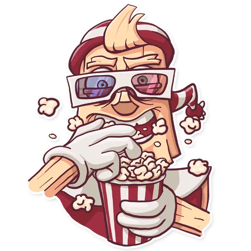  – стикер для Telegram