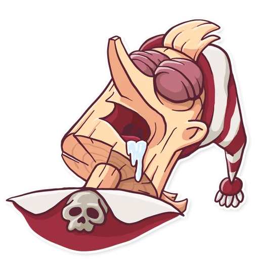  – стикер для Telegram