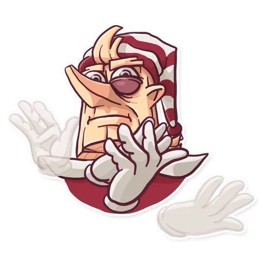 – стикер для Telegram