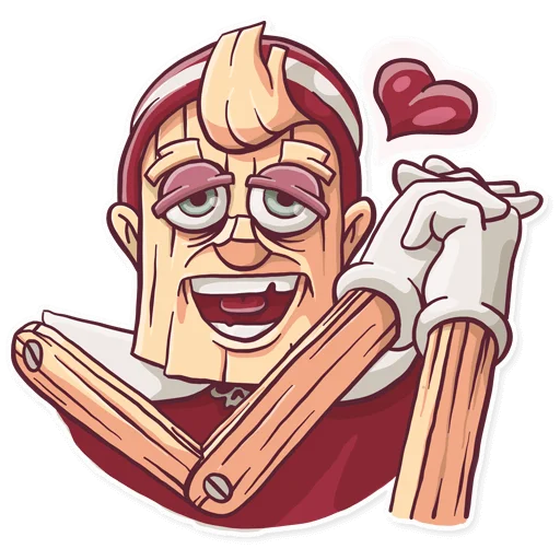 – стикер для Telegram