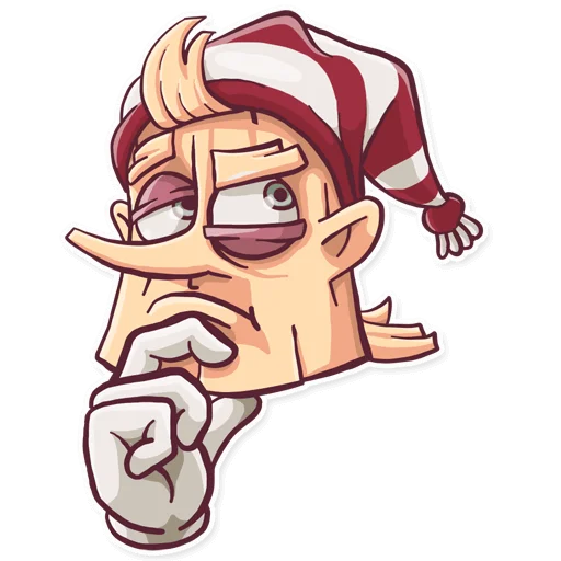  – стикер для Telegram