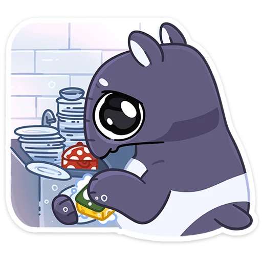  – стикер для Telegram