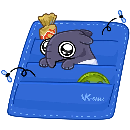  – стикер для Telegram