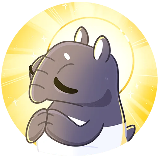  – стикер для Telegram