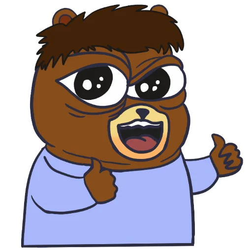  – стикер для Telegram