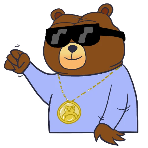  – стикер для Telegram