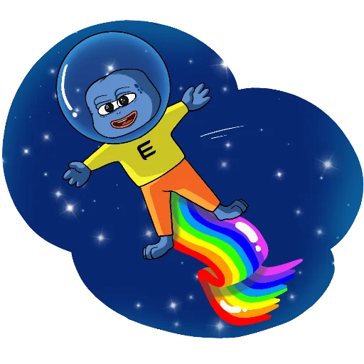  – стикер для Telegram