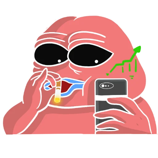  – стикер для Telegram