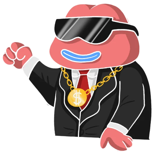 – стикер для Telegram