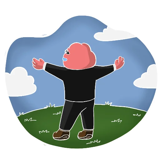  – стикер для Telegram