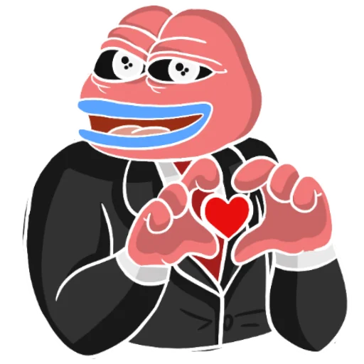  – стикер для Telegram