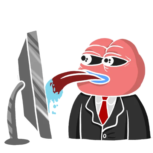  – стикер для Telegram