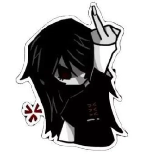  – стикер для Telegram