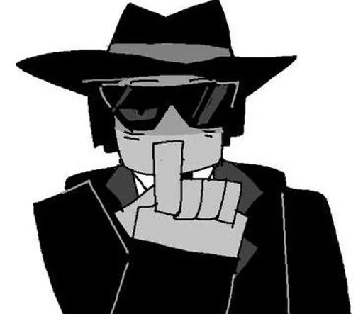  – стикер для Telegram