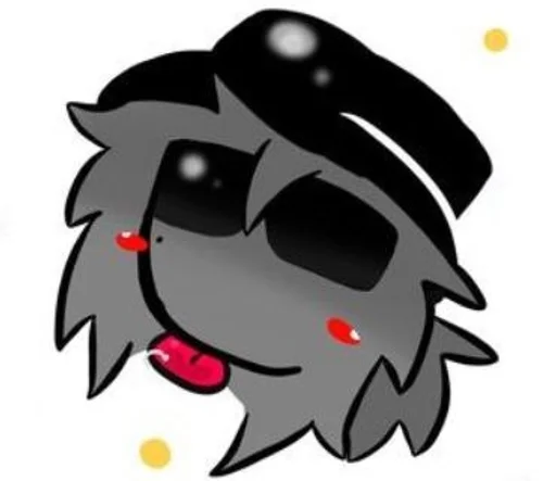  – стикер для Telegram