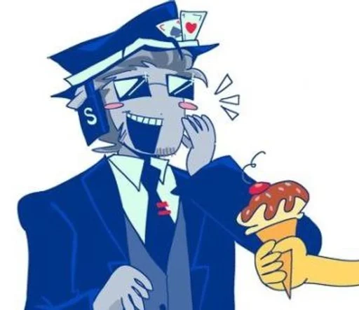  – стикер для Telegram