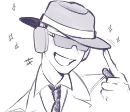  – стикер для Telegram