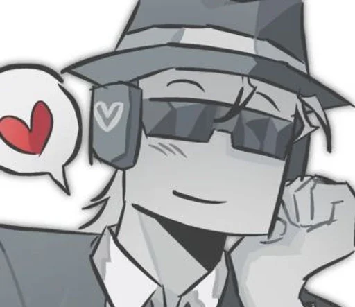  – стикер для Telegram