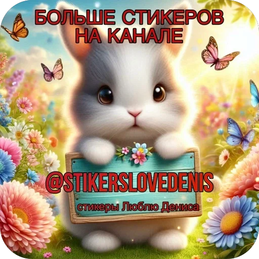  – стикер для Telegram