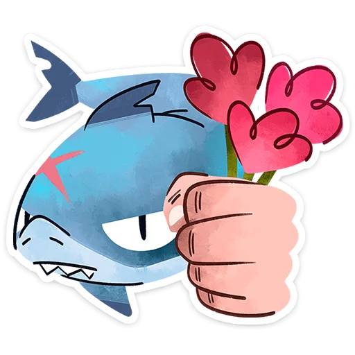  – стикер для Telegram