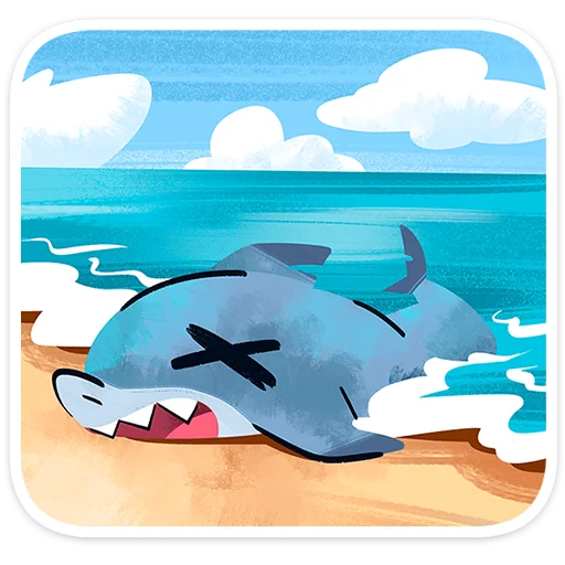  – стикер для Telegram