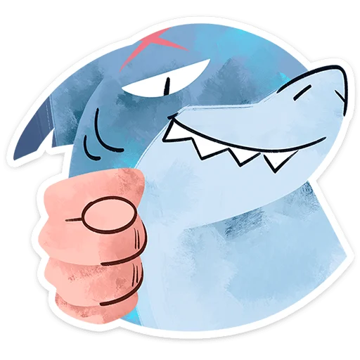  – стикер для Telegram