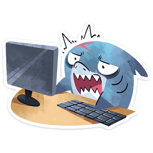  – стикер для Telegram