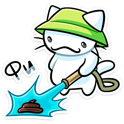  – стикер для Telegram