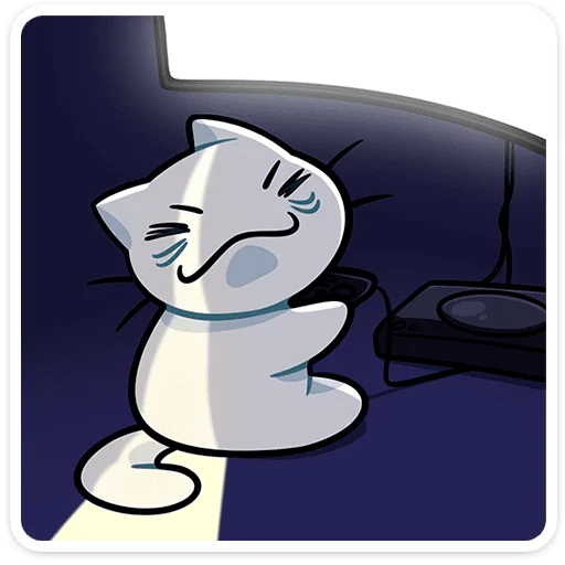  – стикер для Telegram