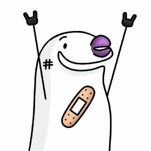  – стикер для Telegram