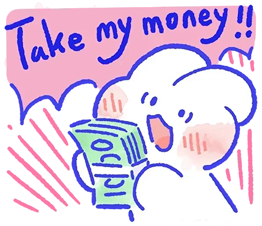  – стикер для Telegram