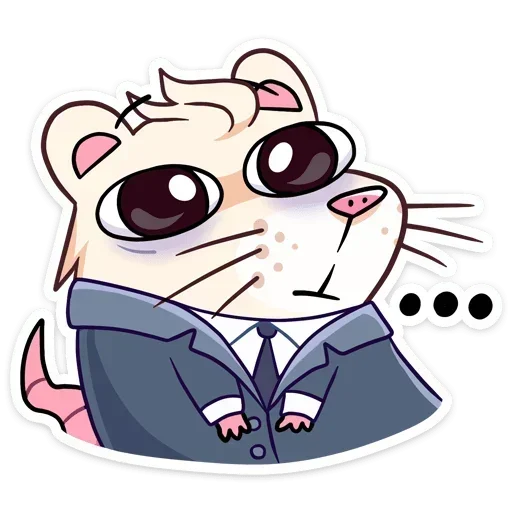  – стикер для Telegram