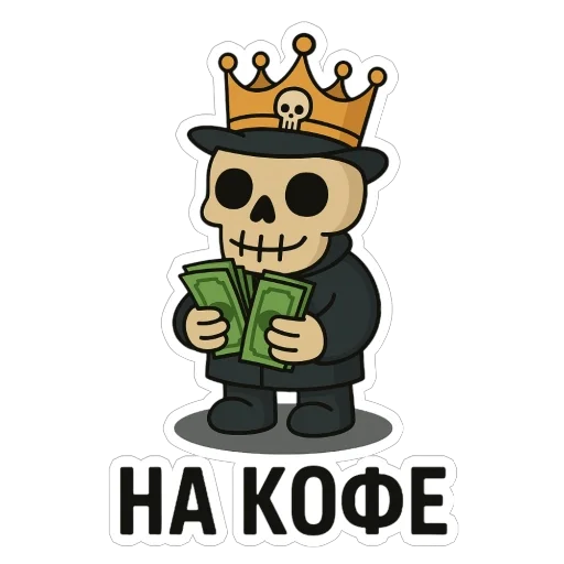  – стикер для Telegram