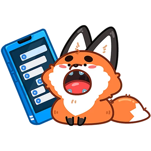  – стикер для Telegram