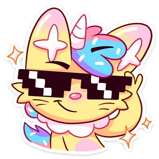  – стикер для Telegram