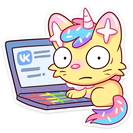  – стикер для Telegram