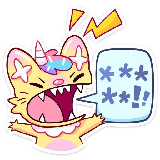  – стикер для Telegram