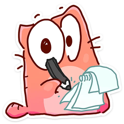  – стикер для Telegram