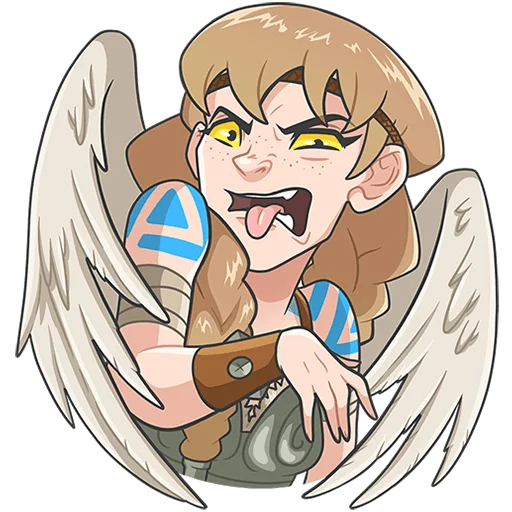  – стикер для Telegram