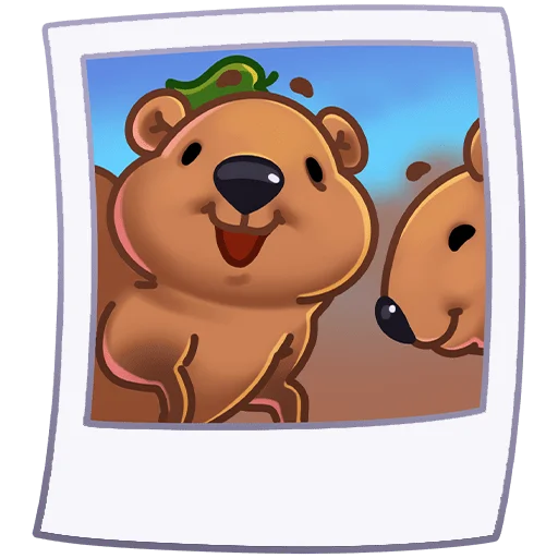  – стикер для Telegram