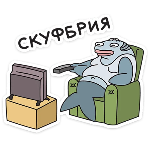  – стикер для Telegram