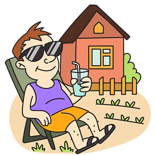  – стикер для Telegram
