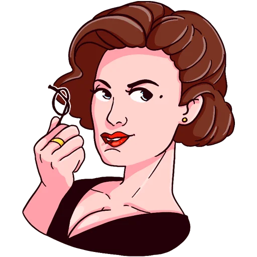  – стикер для Telegram