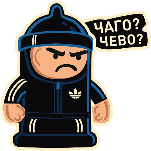  – стикер для Telegram