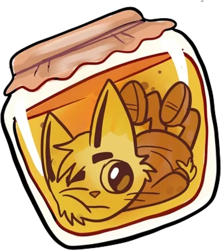 – стикер для Telegram