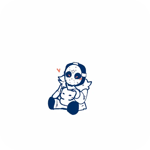  – стикер для Telegram